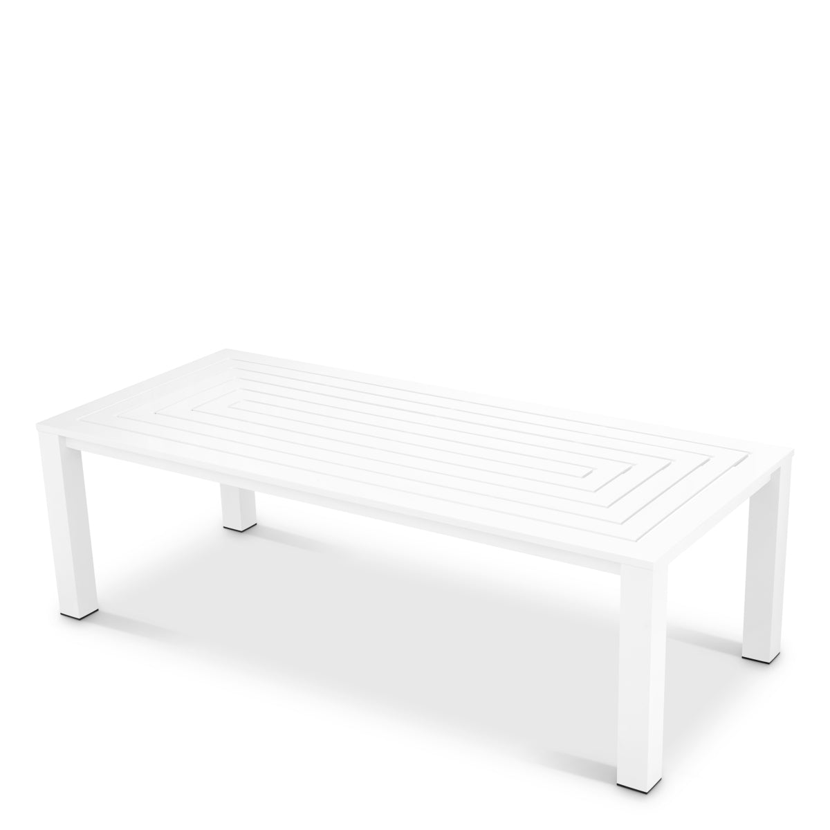 Vistamar Outdoor Dining Table Matte White