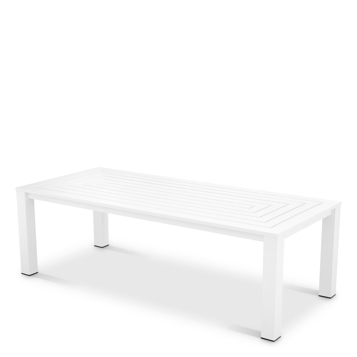 Vistamar Outdoor Dining Table Matte White