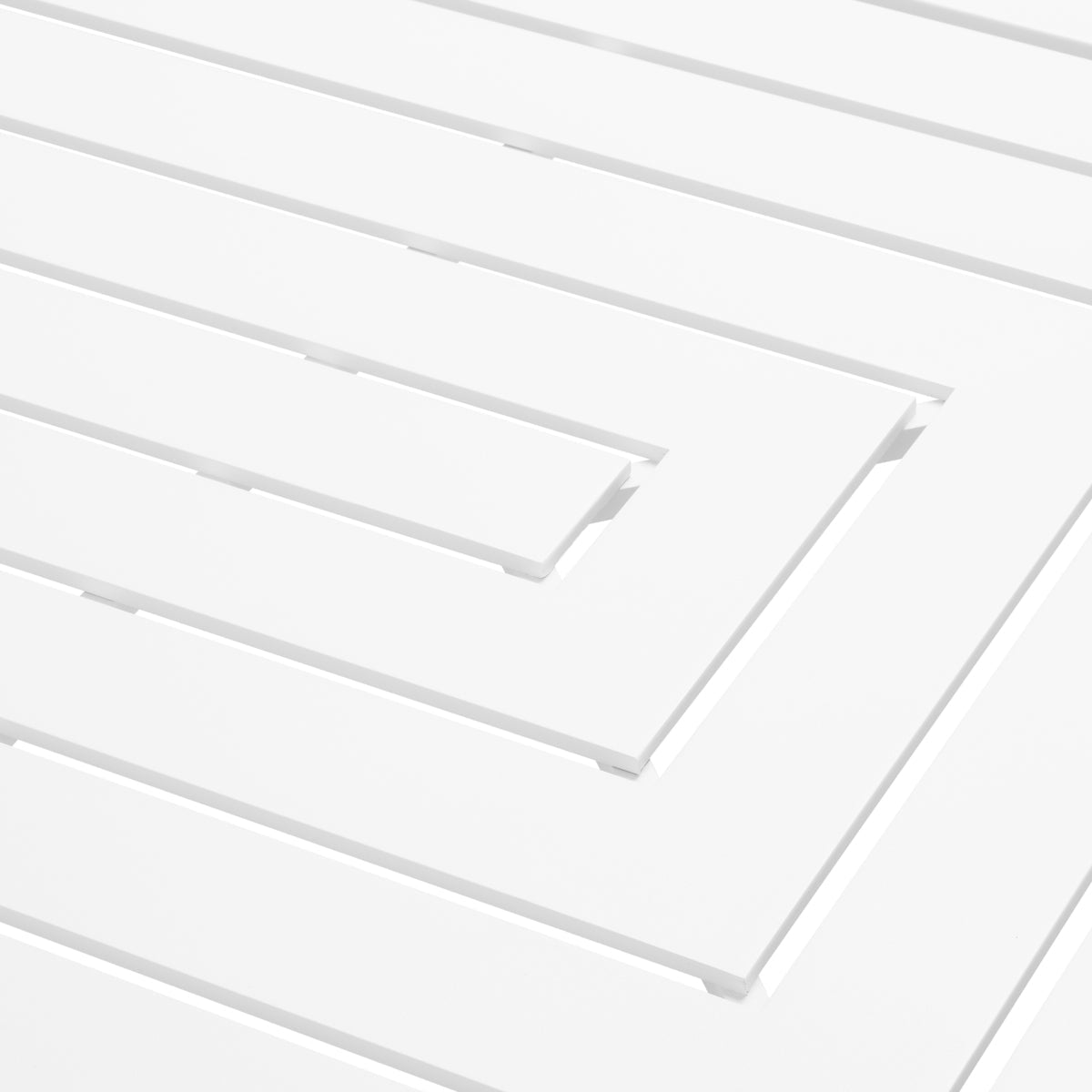 Vistamar Outdoor Dining Table Matte White