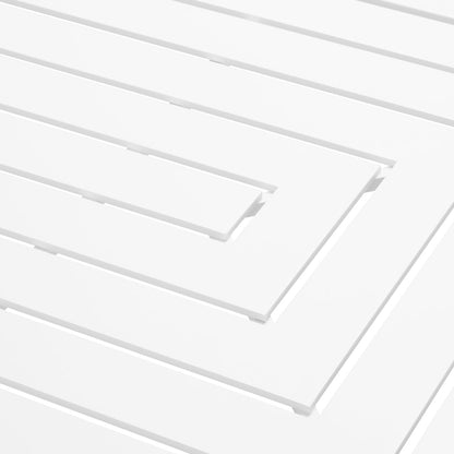 Vistamar Outdoor Dining Table Matte White