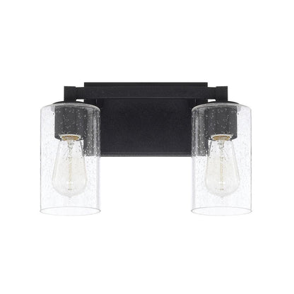 Capital Ravenwood Vanity Light Black Iron
