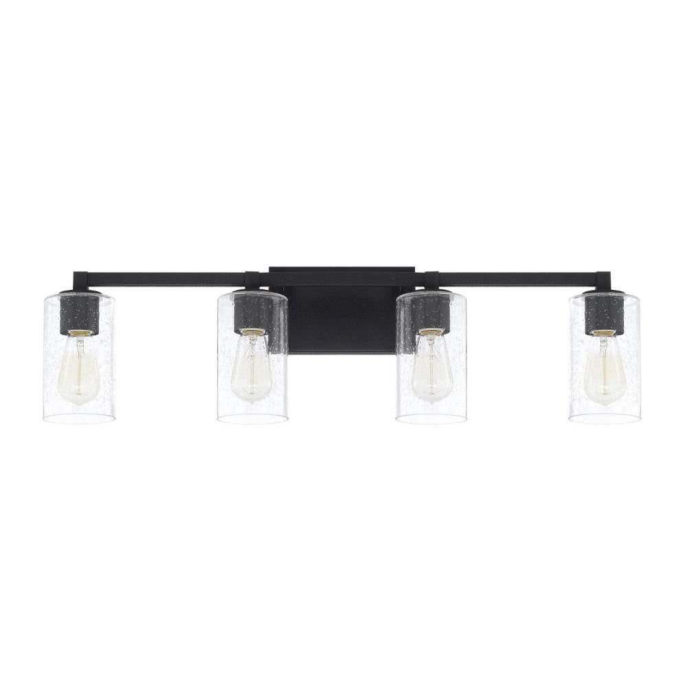 Capital Ravenwood Vanity Light Black Iron