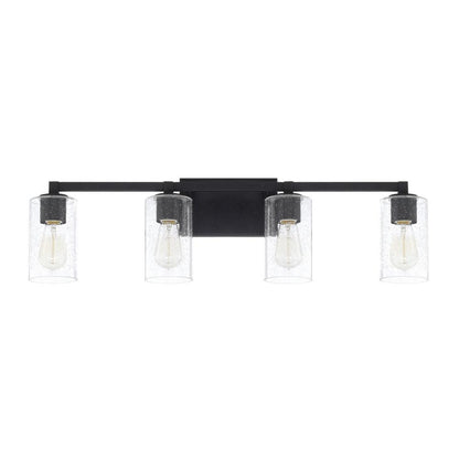 Capital Ravenwood Vanity Light Black Iron