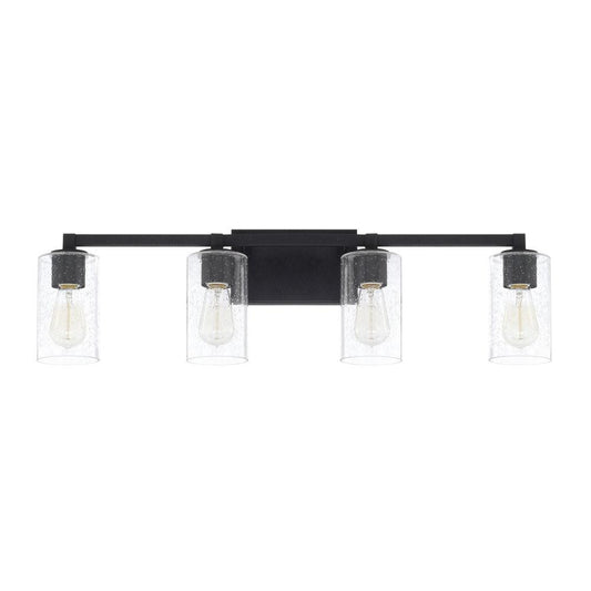Capital Ravenwood Vanity Light Black Iron