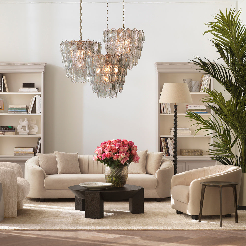 Eichholtz Massimo Floor Lamp, Piano Black (119896UL)