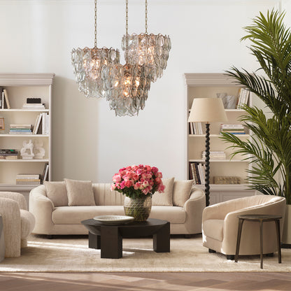 Eichholtz Massimo Floor Lamp, Piano Black (119896UL)