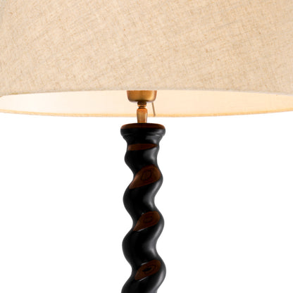 Eichholtz Massimo Floor Lamp, Piano Black (119896UL)