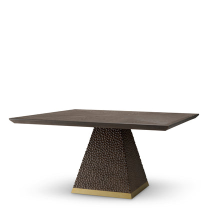 Eichholtz Rexton Dining Table, Ebony Oak Veneer (119928)
