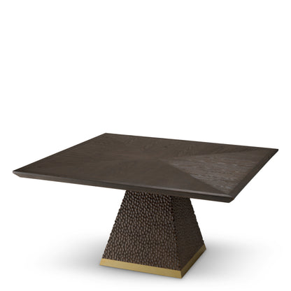 Eichholtz Rexton Dining Table, Ebony Oak Veneer (119928)