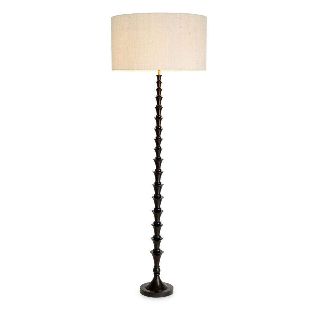 Eichholtz Arabella Floor Lamp, Piano Black (119975UL)