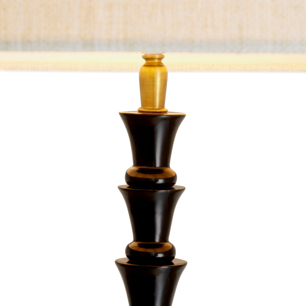 Eichholtz Arabella Floor Lamp, Piano Black (119975UL)