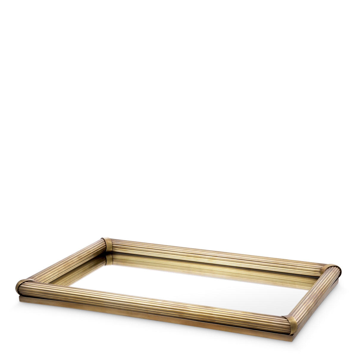 Eichholtz Lenora Tray, Vintage Brass (119992)