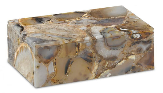 Currey and Company Malaga Small Box Natural