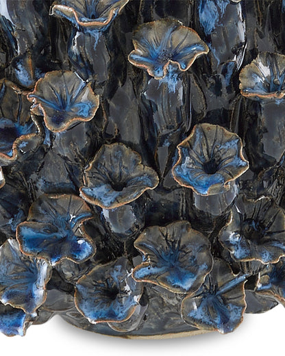 Manitapi Small Blue Vase Currey and Company 1200-0304