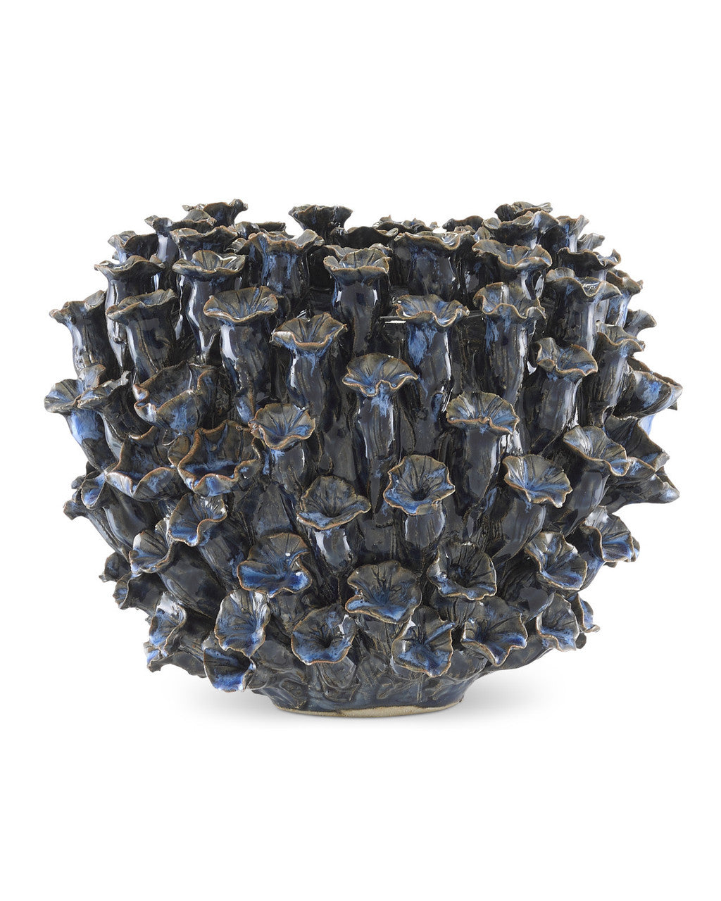 Manitapi Small Blue Vase Currey and Company 1200-0304