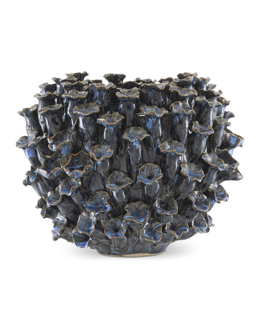 Manitapi Small Blue Vase Currey and Company 1200-0304