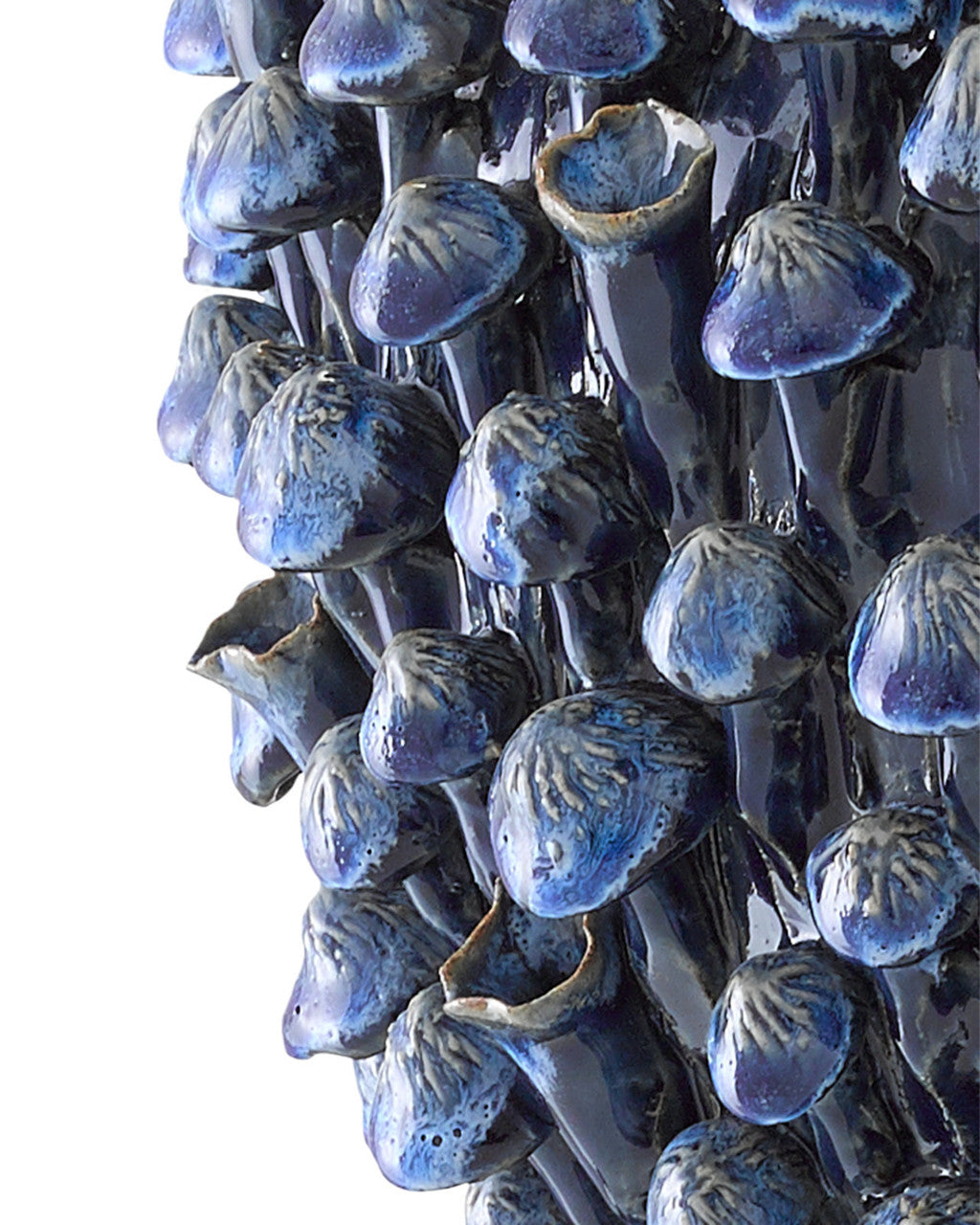 Manitapi Medium Blue Vase Currey and Company 1200-0305