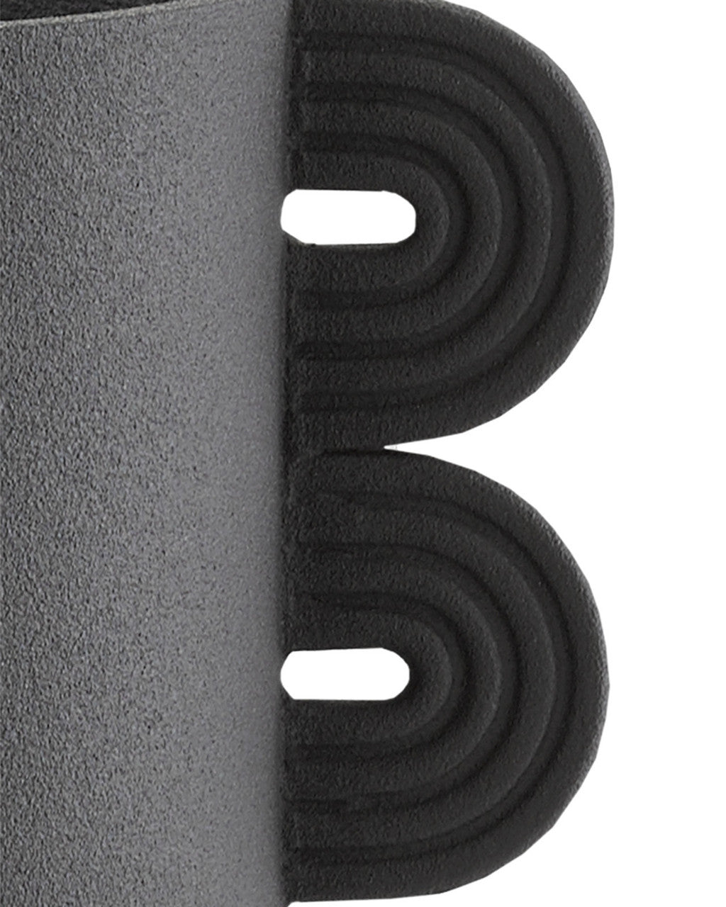 Happy 40 Straight Black Vase Currey and Company 1200-0405
