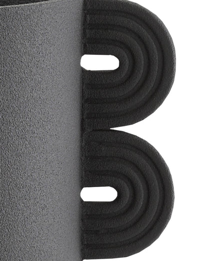 Happy 40 Straight Black Vase Currey and Company 1200-0405