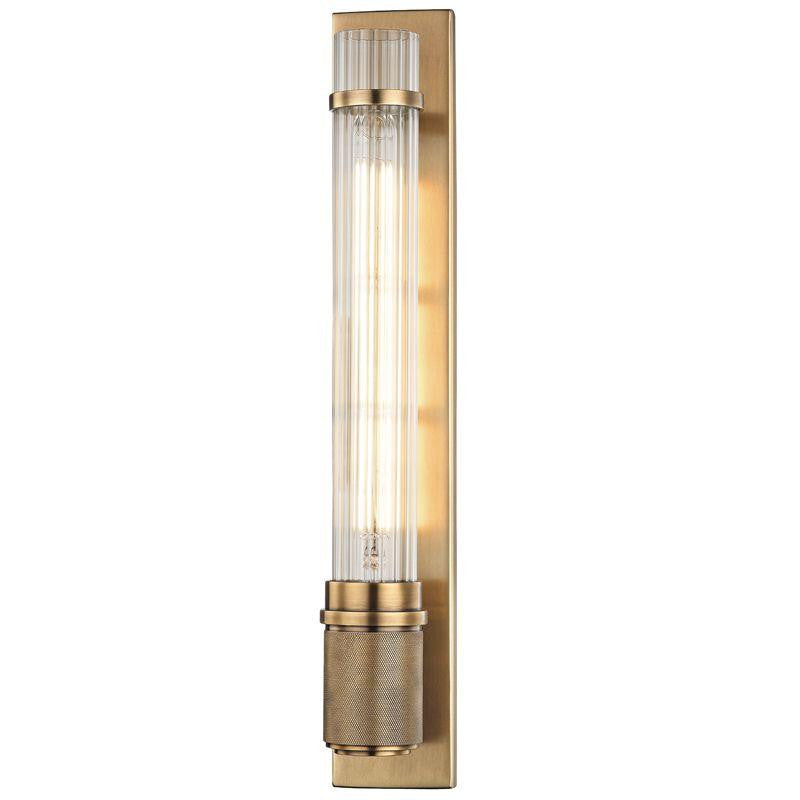 Hudson Valley Shaw Wall Sconce Aged Bronze