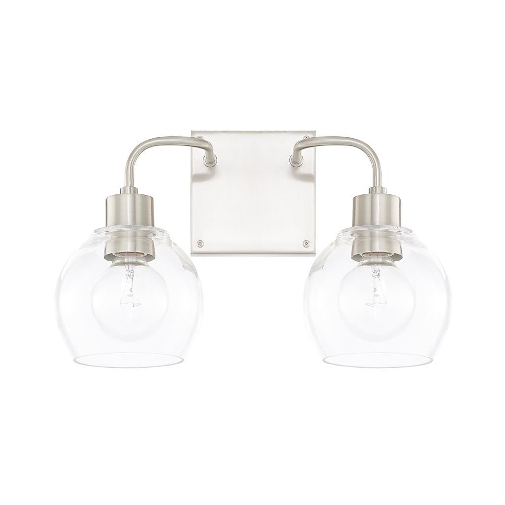 Tanner Vanity Light - Brushed Nickel