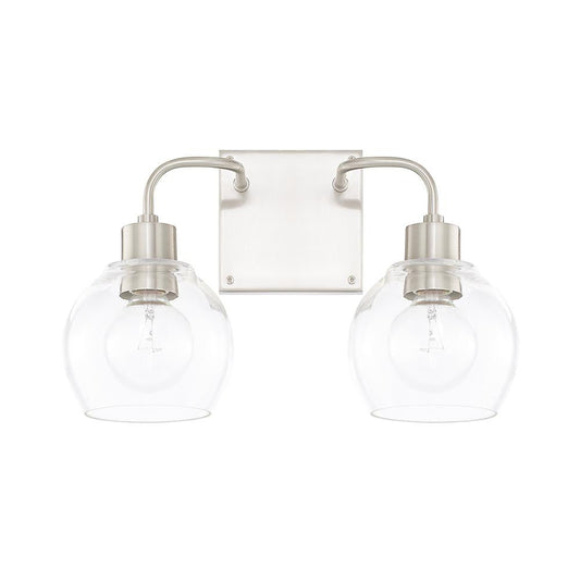 Tanner Vanity Light - Brushed Nickel