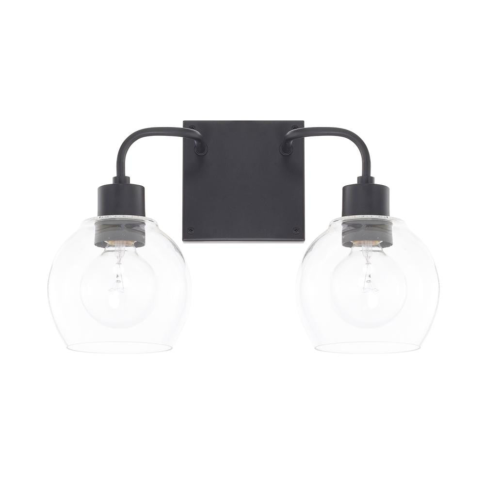 Capital Tanner Vanity Light Matte Black