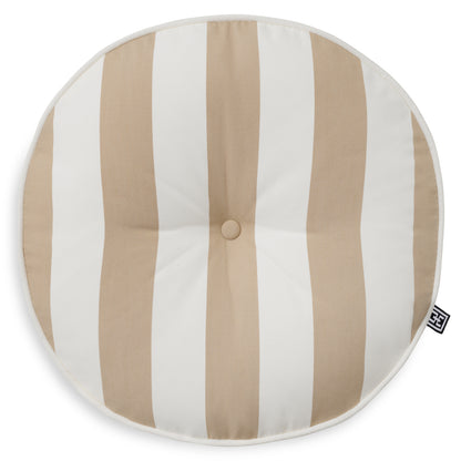Eichholtz Florent Round Outdoor Cushion, Beige (120028)