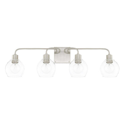 Tanner 4-Light Vanity - Brushed Nickel