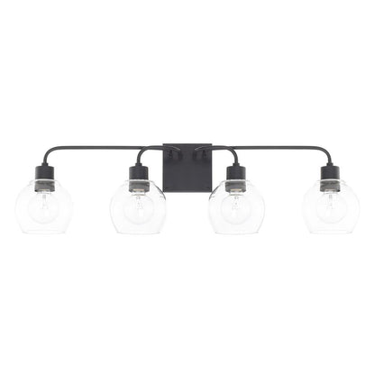 Tanner 4-Light Vanity - Matte Black