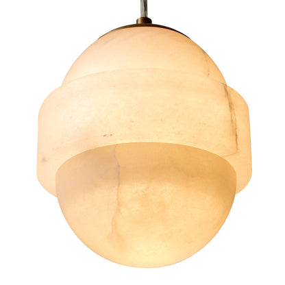 Eichholtz Icarus Chandelier, Antique Brass, Alabaster (120085UL)