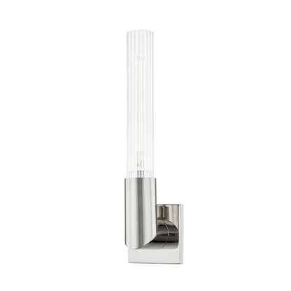 Hudson Valley Asher Wall Sconce Polished Nickel