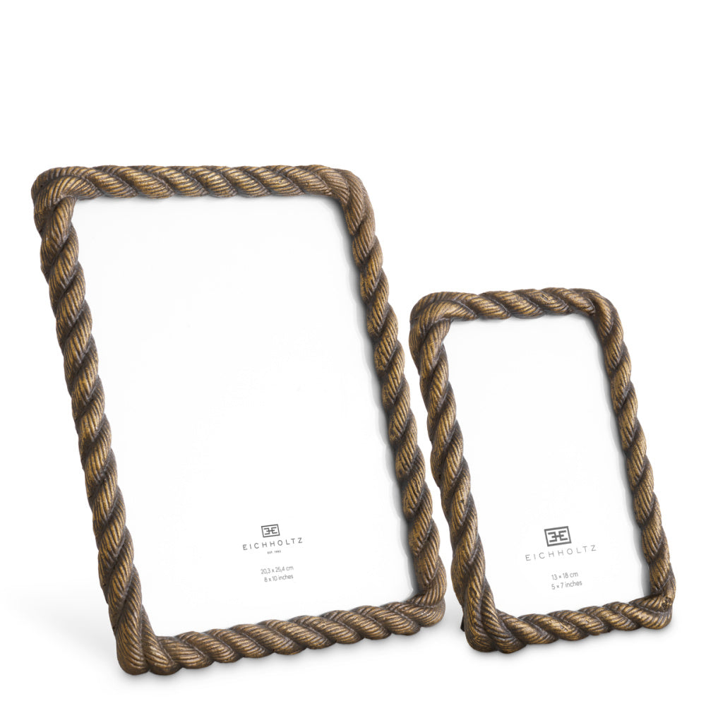 Eichholtz Corwyn Picture Frame, Antique Brass, Hand-cast (120112)