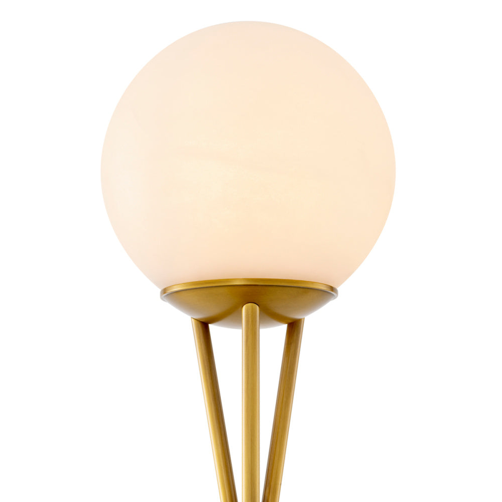 Eichholtz Izzy Table Lamp, Antique Brass, Alabaster (120279UL)