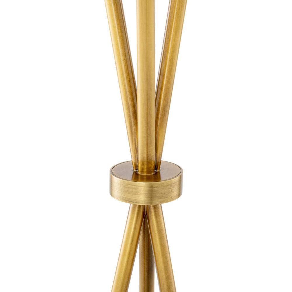 Eichholtz Izzy Table Lamp, Antique Brass, Alabaster (120279UL)