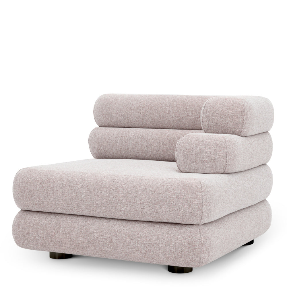 Eichholtz Malaga Outdoor Modular Sofa, Mauritius Light Grey (120705)