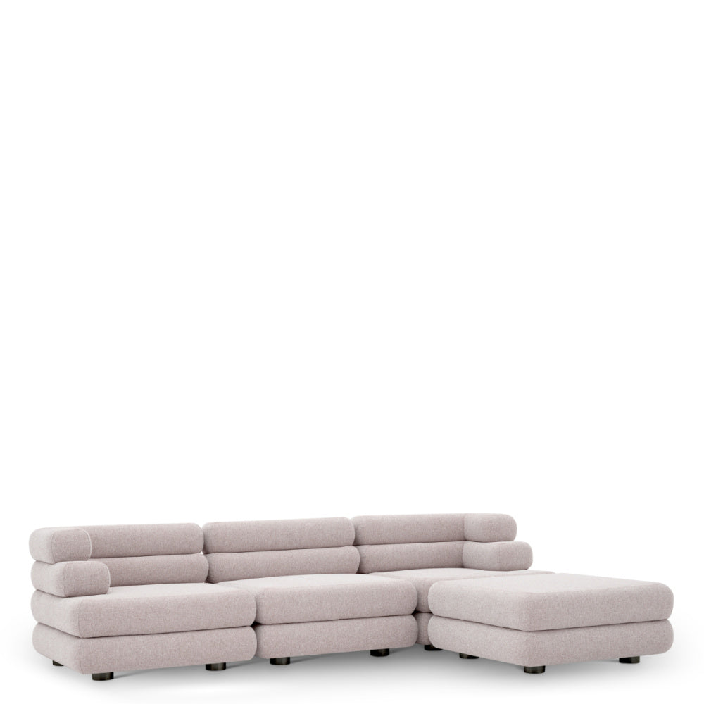 Eichholtz Malaga Outdoor Modular Sofa, Mauritius Light Grey (120705)
