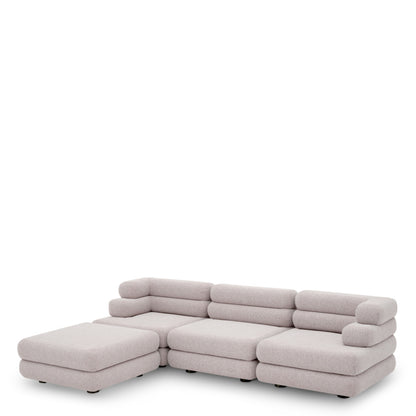 Eichholtz Malaga Outdoor Modular Sofa, Mauritius Light Grey (120706)