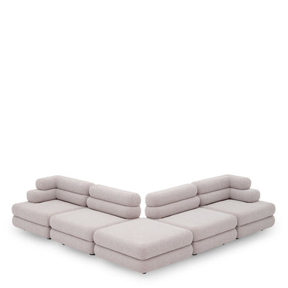 Eichholtz Malaga Outdoor Modular Sofa, Mauritius Light Grey (120706)