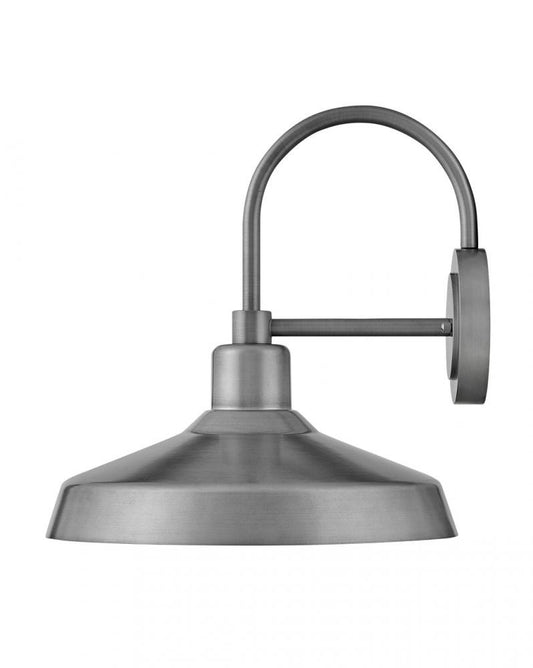 Hinkley Forge Outdoor Barn Light Antique Brushed Aluminum