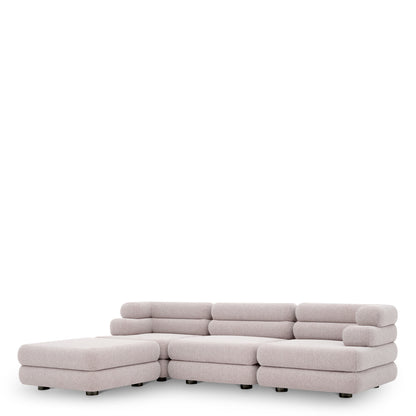 Eichholtz Malaga Outdoor Modular Sofa, Mauritius Light Grey (120732)