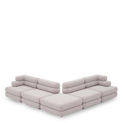 Eichholtz Malaga Outdoor Modular Sofa, Mauritius Light Grey (120733)
