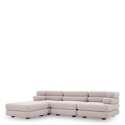 Eichholtz Malaga Outdoor Modular Sofa, Mauritius Light Grey (120733)