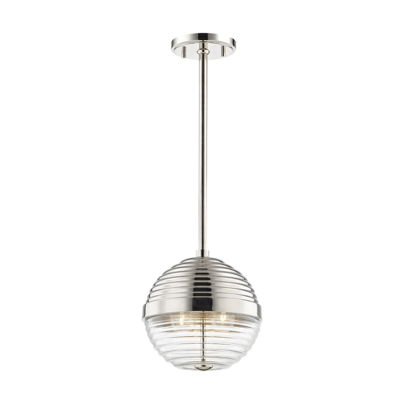 Hudson Valley Easton Pendant Polished Nickel