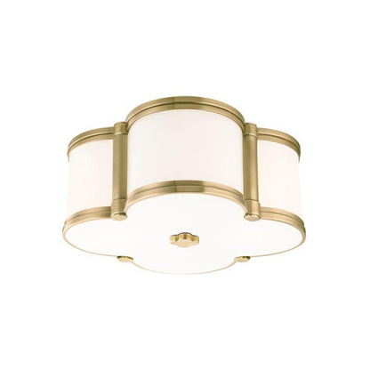 Hudson Valley Chandler Flush Mount Antique Brass