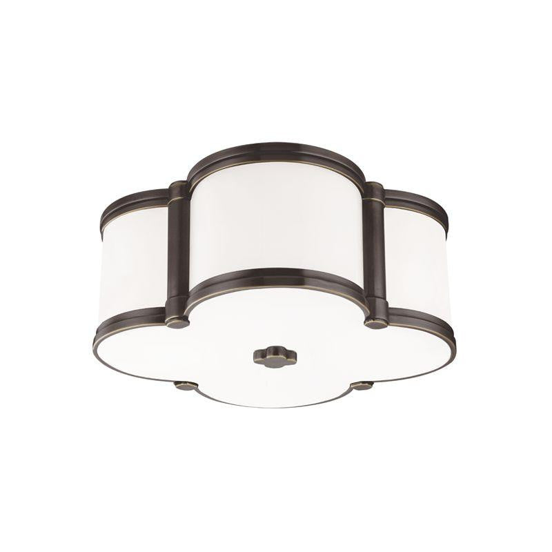 Hudson Valley Chandler Flush Mount Old Bronze
