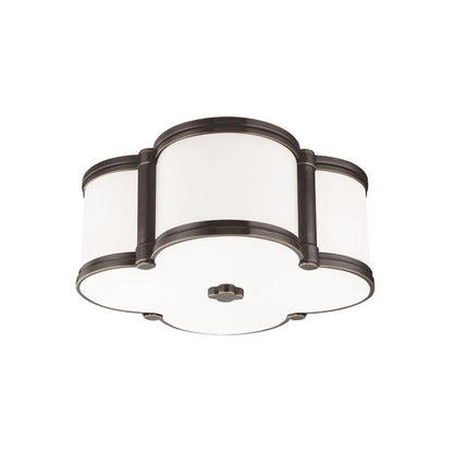 Hudson Valley Chandler Flush Mount Old Bronze