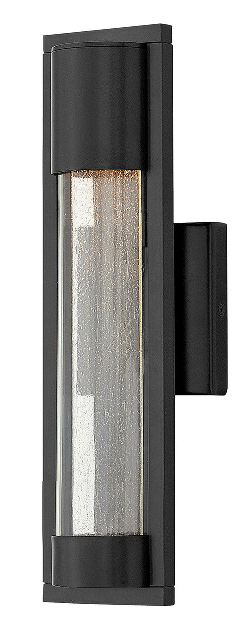 Hinkley Mist Outdoor Wall Mount Lantern Black
