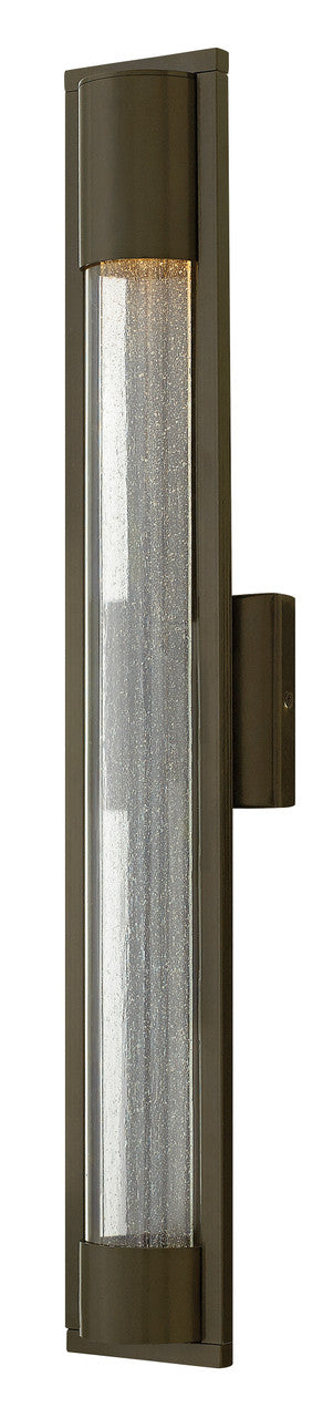 Hinkley Mist Outdoor Wall Mount Lantern Bronze