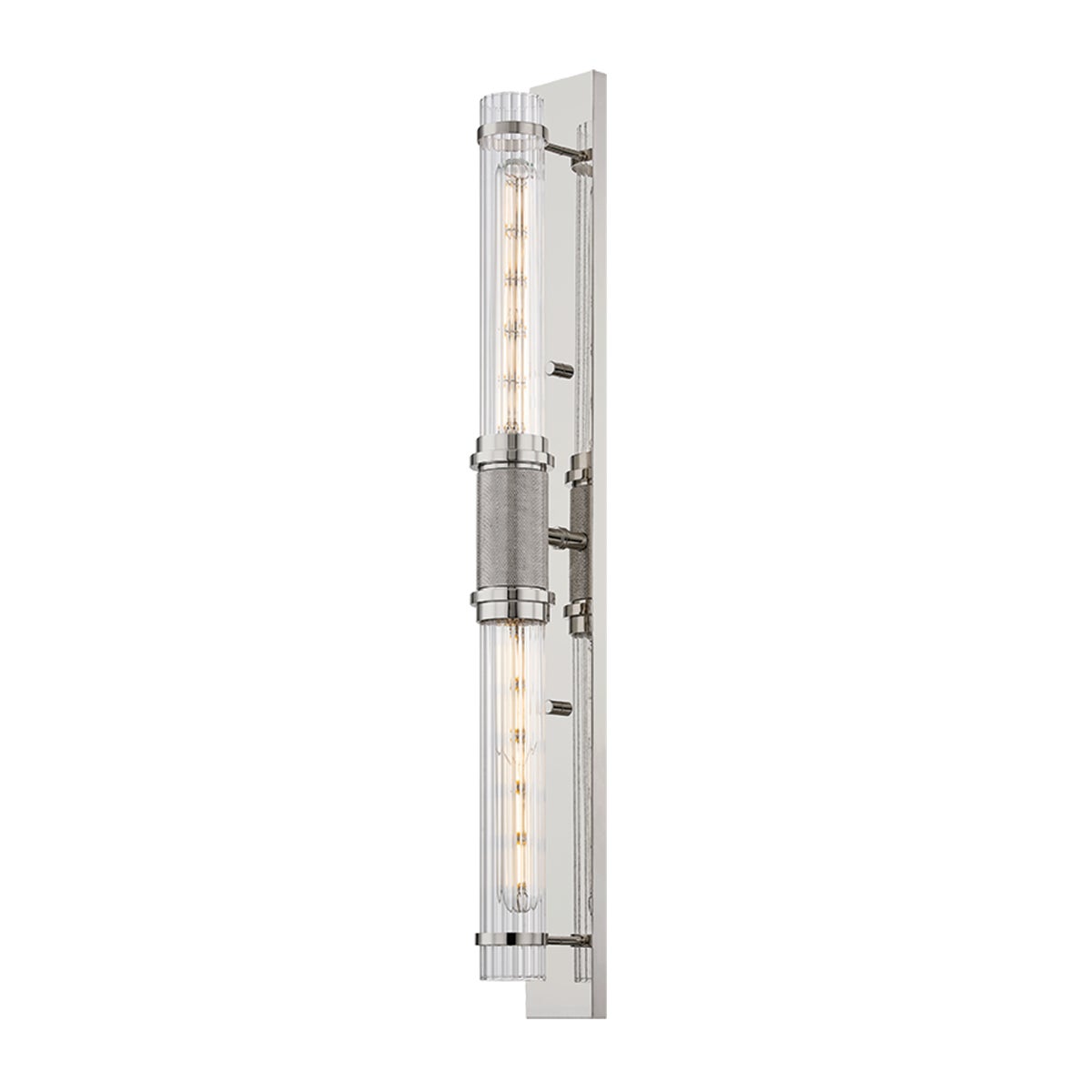 Hudson Valley Shaw Wall Sconce Polished Nickel
